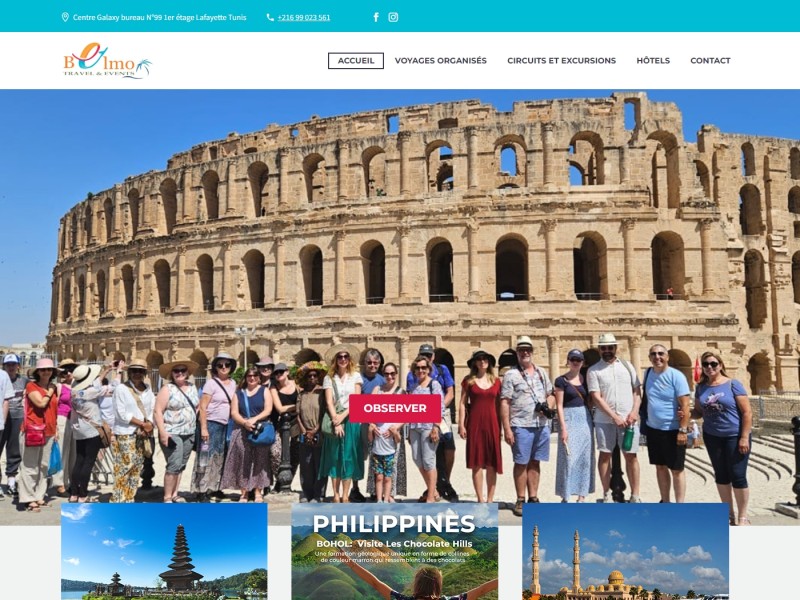 Partez à l'aventure avec Belmo Travel Agency : Votre agence de voyages en ligne